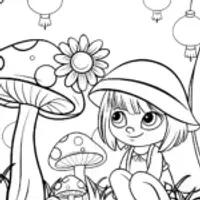 Gabby’s Enchanted Garden Adventure Coloring Fun