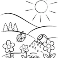 JJ’s Garden Adventure with Happy Ladybugs and Flowers