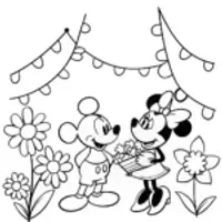Mickey and Minnie’s Enchanted Garden Celebration
