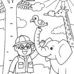 Blippi’s Fun Day at the Animal Kingdom Adventure