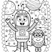 Bluey’s Space Adventure with Friends