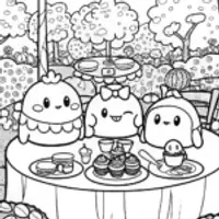 Squishmallow Tea Party Fun with Friends