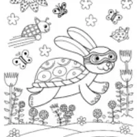 The Flashy Garden Race: Bunny vs. Turtle Adventure