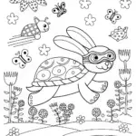 The Flashy Garden Race: Bunny vs. Turtle Adventure