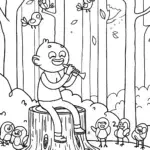 JJ’s Musical Adventure Coloring Page