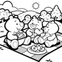 Care Bears Picnic Fun with Cheer Bear and Friends!