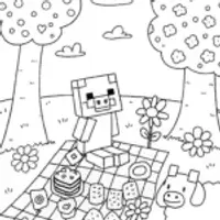 Creeper’s Garden Party with Friends and Treats