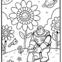 Buzz Lightyear’s Galactic Garden Adventure Fun!