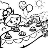 Shopkins Tea Party with Princess Cupcake Fun!