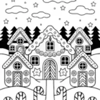 Whimsical Gingerbread Village Adventure