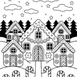 Whimsical Gingerbread Village Adventure