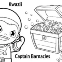 Octonauts Treasure Hunt with Kwazii and Captain Barnacles