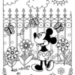 Mickey’s Magical Garden Adventure Coloring Fun