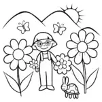 Blippi’s Garden Adventure with Flowers and Friends