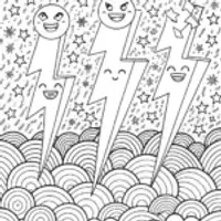 Lightning Dance Party with Sparkly Thunderbolts!