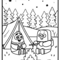 Bluey and Bingo’s Fun Camping Adventure