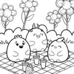 Squishmallow Garden Party with Friends