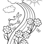 The Rainbow Garden Adventure with Bunny
