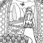 Barbie’s Dream Garden Party Coloring Adventure