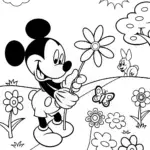 Mickey’s floral quest in a magical garden