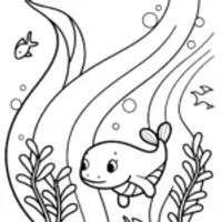Axolotl’s Underwater Garden Adventure