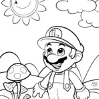 Luigi’s Colorful Garden Adventure