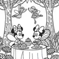 Enchanted Forest Tea Party with Minnie Mouse