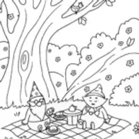 Gnomes’ Delight: A Picnic in the Enchanted Woods