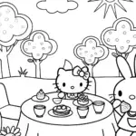 Hello Kitty’s Enchanted Garden Tea Party Fun