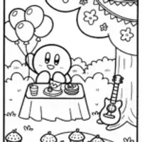 Kirby’s Fun Garden Party Adventure