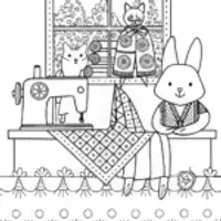 Sewing Dreams with Benny the Bunny and Friends