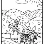Mario’s Magical Mushroom Garden Adventure
