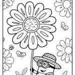 Minion’s Big Flower Adventure in the Garden