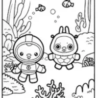 The Octonauts Explore the Underwater Garden!