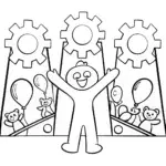 Huggy Wuggy’s Colorful Factory Fun Adventure