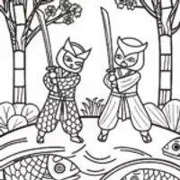 Zen Garden Duel: Battle of the Ninjas