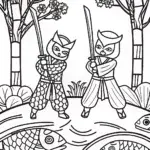 Zen Garden Duel: Battle of the Ninjas