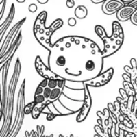 Axolotl’s Journey Through the Enchanted Lagoon