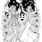 Rainbow High Students Dancing in the Cosmos