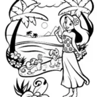 Jasmine’s Secret Oasis Adventure Coloring Page