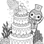 Octonauts Underwater Baking Contest Coloring Page