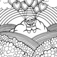 Heartfelt Dreams Coloring Page