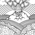 Heartfelt Dreams Coloring Page