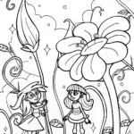 Bratz Dolls Yasmin and Sasha in a Fashion Garden