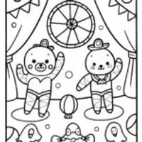 Octonauts Undersea Circus Coloring Page