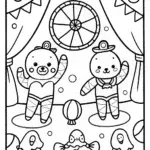 Octonauts Undersea Circus Coloring Page