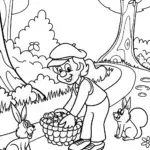 Luigi’s Berry Adventure Coloring Page