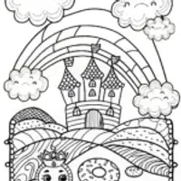 Shopkins’ Sweet Adventure Coloring Page