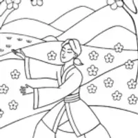 Demon Slayer Sparring Match Coloring Page