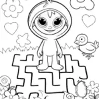 Huggy Wuggy in the Puzzle Playground